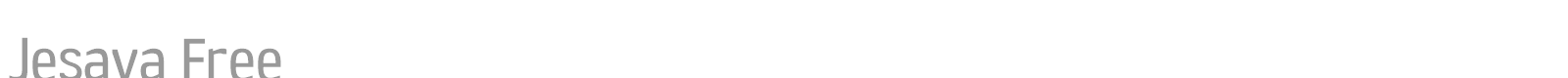 Jesaya Free font preview